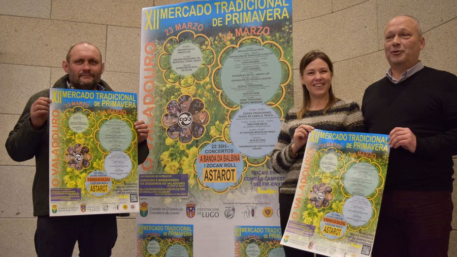 O Valadouro dedica dos días al Mercado da Primavera