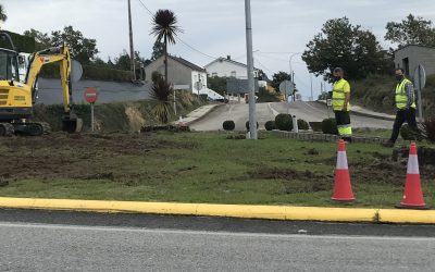 Acondicionamento Rotonda de acceso a O Valadouro