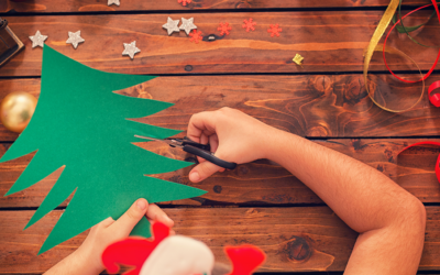 ACTIVIDADES DE MANUALIDADES PARA NEN@S EN NADAL